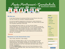 Tablet Screenshot of montessori-russhuette.de